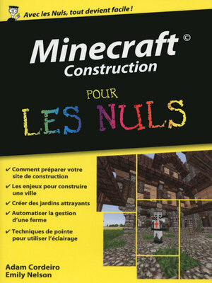 cover image of Minecraft Construction Poche Pour les Nuls